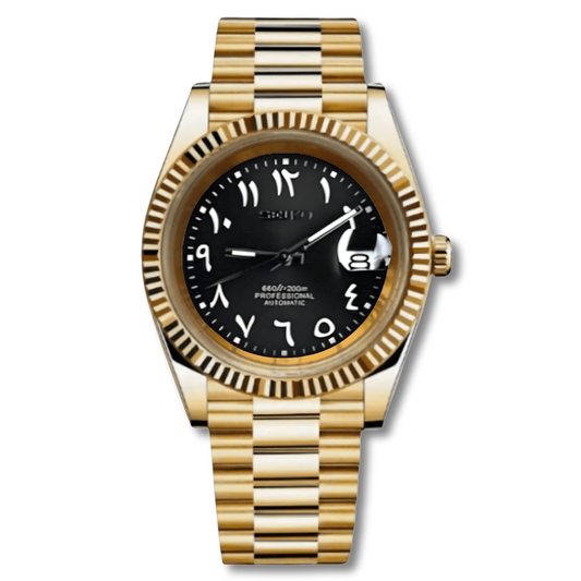 DATEJUST GOLD BLACK ARABIC (EID)